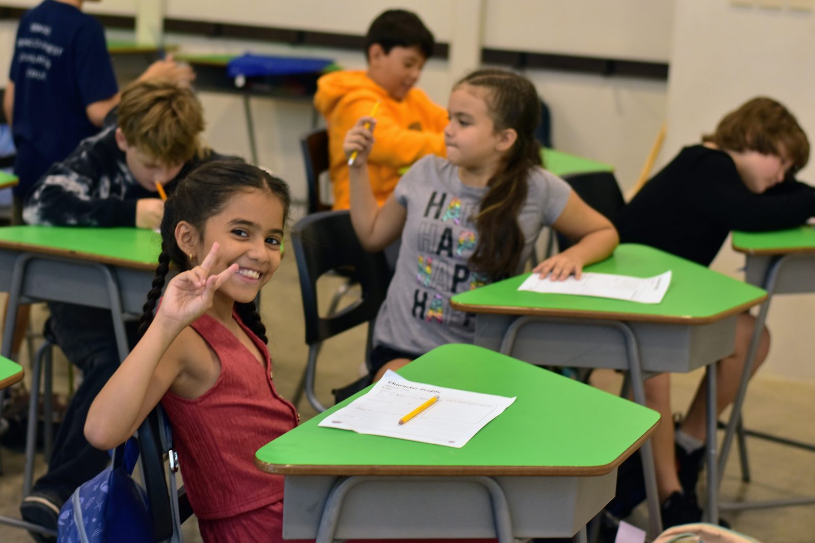 Ballena Academy students in class